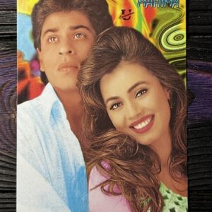 Mahima Chaudhry Shah Rukh Khan * Vintage Bollywood Postcard * (UC) (WN)