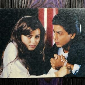 Mahima Chaudhry Shah Rukh Khan * Vintage Bollywood Postcard * (Jain) (10797)