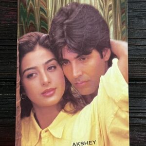 Tabu Tabassum Hashmi Akshay Kumar* Vintage Bollywood Postcard * (UC) (WN)