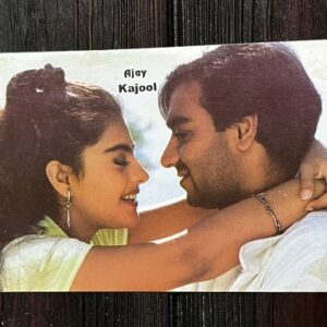 Kajol Devgn Ajay Devgn* Vintage Bollywood Postcard * (UC) (WN)