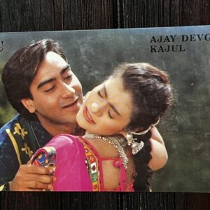 Kajol Devgn Ajay Devgn* Vintage Bollywood Postcard * (UC) (WN)