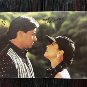 Kajol Devgn Ajay Devgn* Vintage Bollywood Postcard * (UC) (WN)