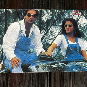 Kajol Devgn Ajay Devgn* Vintage Bollywood Postcard * (PP) (WN)