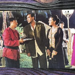 Kajol Devgn Ajay Devgn* Vintage Bollywood Postcard * (UC) (WN)
