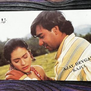 Kajol Devgn Ajay Devgn* Vintage Bollywood Postcard * (UC) (WN)