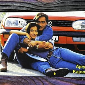 Kajol Devgn Ajay Devgn* Vintage Bollywood Postcard * (UC) (WN)
