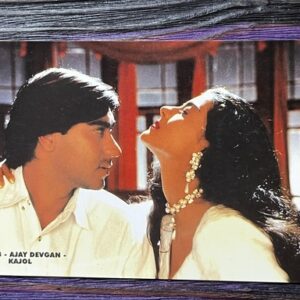 Kajol Devgn Ajay Devgn* Vintage Bollywood Postcard * (RS) (1833)