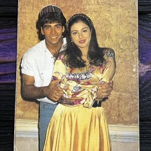 Tabu Tabassum Hashmi Akshay Kumar* Vintage Bollywood Postcard * (Jain) (WN)