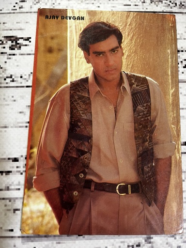 Ajay Devgn* Vintage Bollywood Postcard * (UC) (WN)