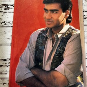 Ajay Devgn* Vintage Bollywood Postcard * (RS) (1987)