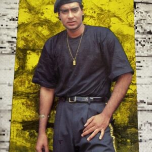 Ajay Devgn* Vintage Bollywood Postcard * (Ruby) (752)