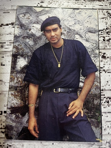 Ajay Devgn* Vintage Bollywood Postcard * (BCC) (1128)