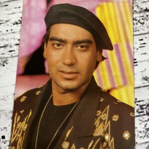 Ajay Devgn* Vintage Bollywood Postcard * (Ruby) (819)