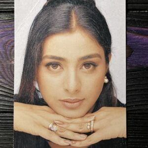 Tabu Tabassum Hashmi * Vintage Bollywood Postcard * (Brijbasi) (4371)