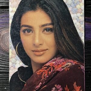 Tabu Tabassum Hashmi * Vintage Bollywood Postcard * (NCC) (4161)