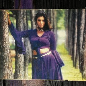 Tabu Tabassum Hashmi * Vintage Bollywood Postcard * (Jain) (10923)
