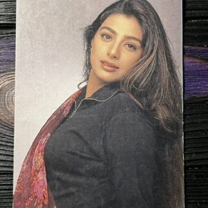 Tabu Tabassum Hashmi * Vintage Bollywood Postcard * (NCC) (4596)