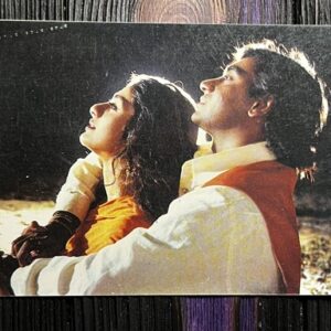 Tabu Tabassum Hashmi Ajay Devgn * Vintage Bollywood Postcard * (Jain) (5229)