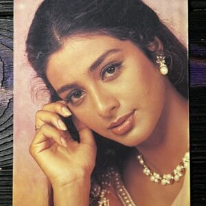 Tabu Tabassum Hashmi * Vintage Bollywood Postcard * (RC) (157)