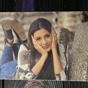 Tabu Tabassum Hashmi * Vintage Bollywood Postcard * (Brijbasi) (3962)