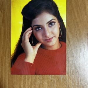 Divya Bharati* Vintage Bollywood Postcard * (PS) (2009)