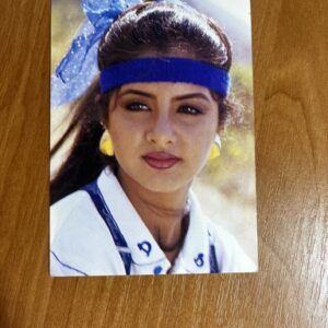 Divya Bharati* Vintage Bollywood Postcard * (PS) (PC-1821)