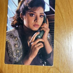 Divya Bharati* Vintage Bollywood Postcard * (JAIN) (WN)
