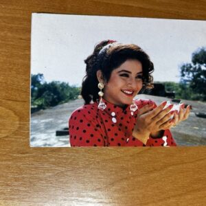Divya Bharati* Vintage Bollywood Postcard * (JAIN) (WN)
