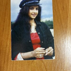 Divya Bharati* Vintage Bollywood Postcard * (JAIN) (WN)