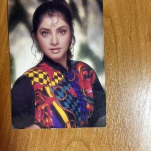 Divya Bharati* Vintage Bollywood Postcard * (PS) (PC-1728)