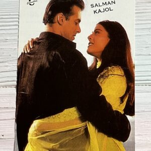 Kajol Devgn Salman Khan* Vintage Bollywood Postcard * (UC) (WN)