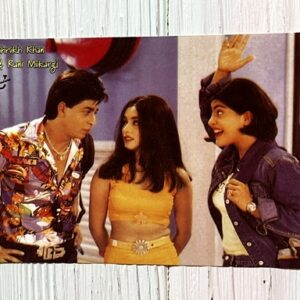 Kajol Devgn Shah Rukh Khan Rani Mukherjee * Vintage Bollywood Postcard * (UC) (WN)