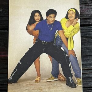 Kajol Devgn Shah Rukh Khan Rani Mukherjee * Vintage Bollywood Postcard * (NCC) (WN)