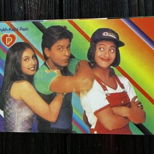 Kajol Devgn Shah Rukh Khan Rani Mukherjee * Vintage Bollywood Postcard * (PP) (WN)