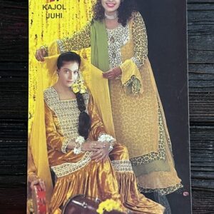 Kajol Devgn Juhi Chawla * Vintage Bollywood Postcard * (BAP) (WN)