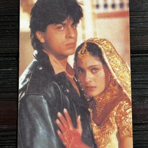 Kajol Devgn Shah Rukh Khan* Vintage Bollywood Postcard * (NAA) (WN)