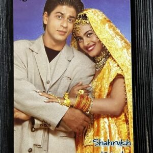 Kajol Devgn Shah Rukh Khan* Vintage Bollywood Postcard * (UC (WN)