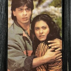 Kajol Devgn Shah Rukh Khan* Vintage Bollywood Postcard * (NAA) (WN)