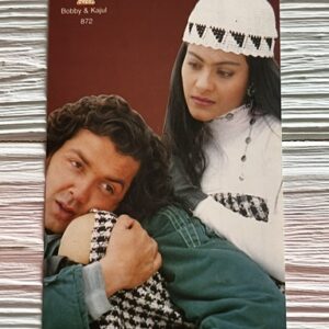 Kajol Devgn Bobby Deol* Vintage Bollywood Postcard * (NAA) (872)