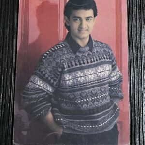Aamir Khan * Vintage Bollywood Postcard * (PC) (PC-1582)