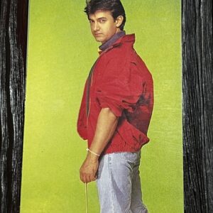 Aamir Khan * Vintage Bollywood Postcard * (Brijbasi) (4280)