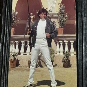 Mithun Chakroborty * Vintage Bollywood Postcard * (RC) (PC-1285)