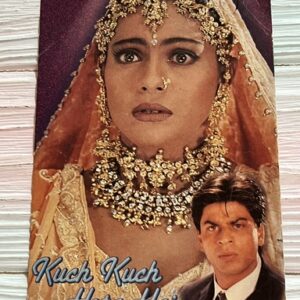 Kajol Devgn Shah Rukh Khan* Vintage Bollywood Postcard * (NCC) (WN)
