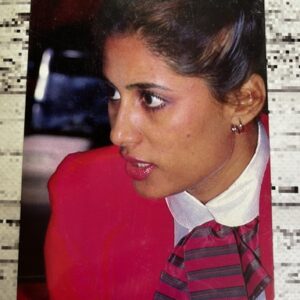Smita Patil * Vintage Bollywood Postcard * (BAP) (618)