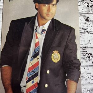 Ajay Devgn* Vintage Bollywood Postcard * (Ruby) (WN)