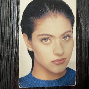 Kajol Devgn * Vintage Bollywood Postcard * (Brijbasi (4369)