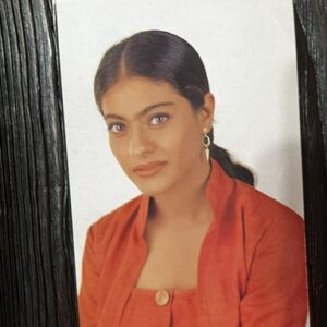 Kajol Devgn * Vintage Bollywood Postcard * (Brijbasi) (3691)