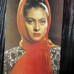 Kajol Devgn * Vintage Bollywood Postcard * (Ruby) (WN)