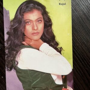 Kajol Devgn * Vintage Bollywood Postcard * (Ruby) (WN)