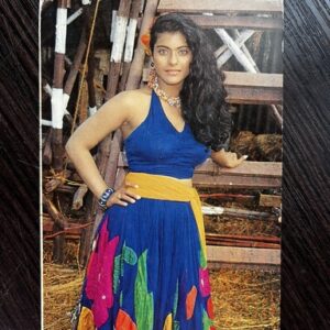 Kajol Devgn * Vintage Bollywood Postcard * (Pooran) (4967)